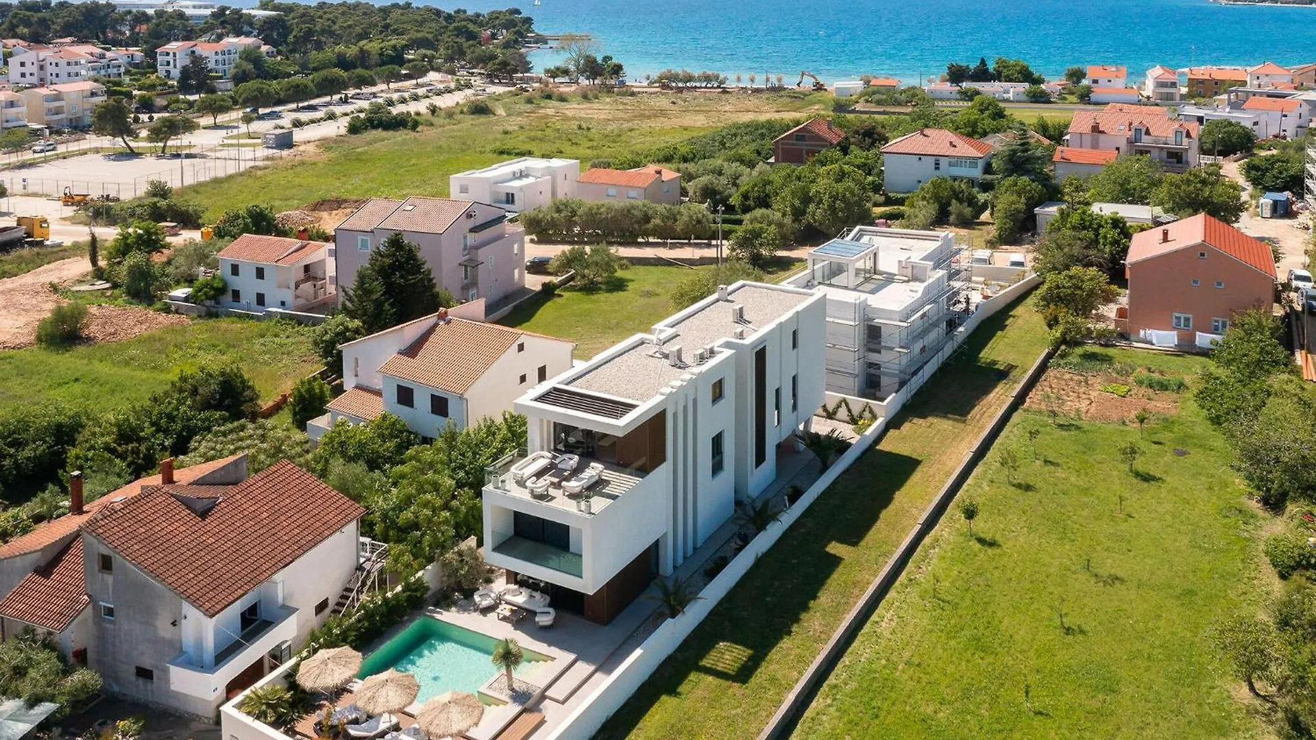 Nice Home In Petrcane With Sauna